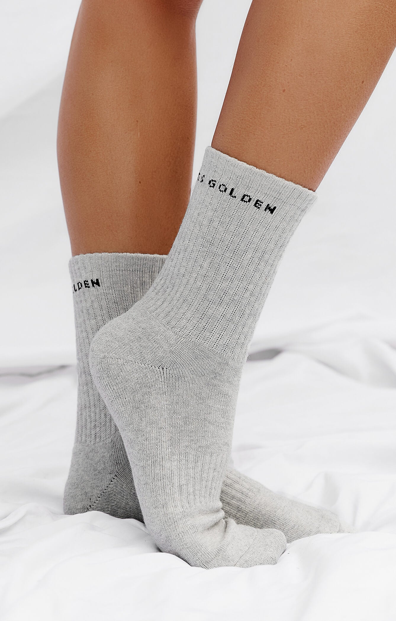 THE A.T.G CREW SOCK - GREY - Image 4