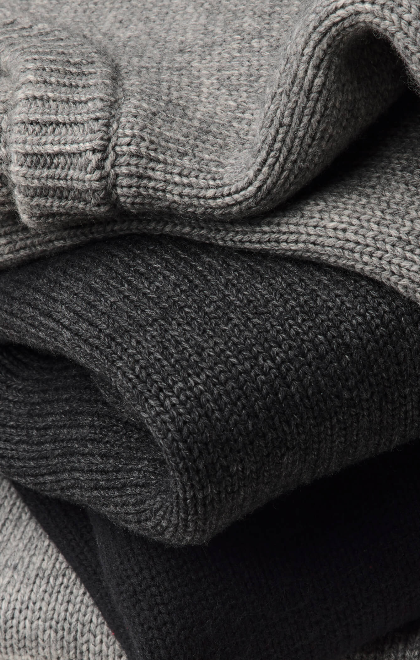 THE HEAVY KNIT LONG - CHARCOAL - Image 8