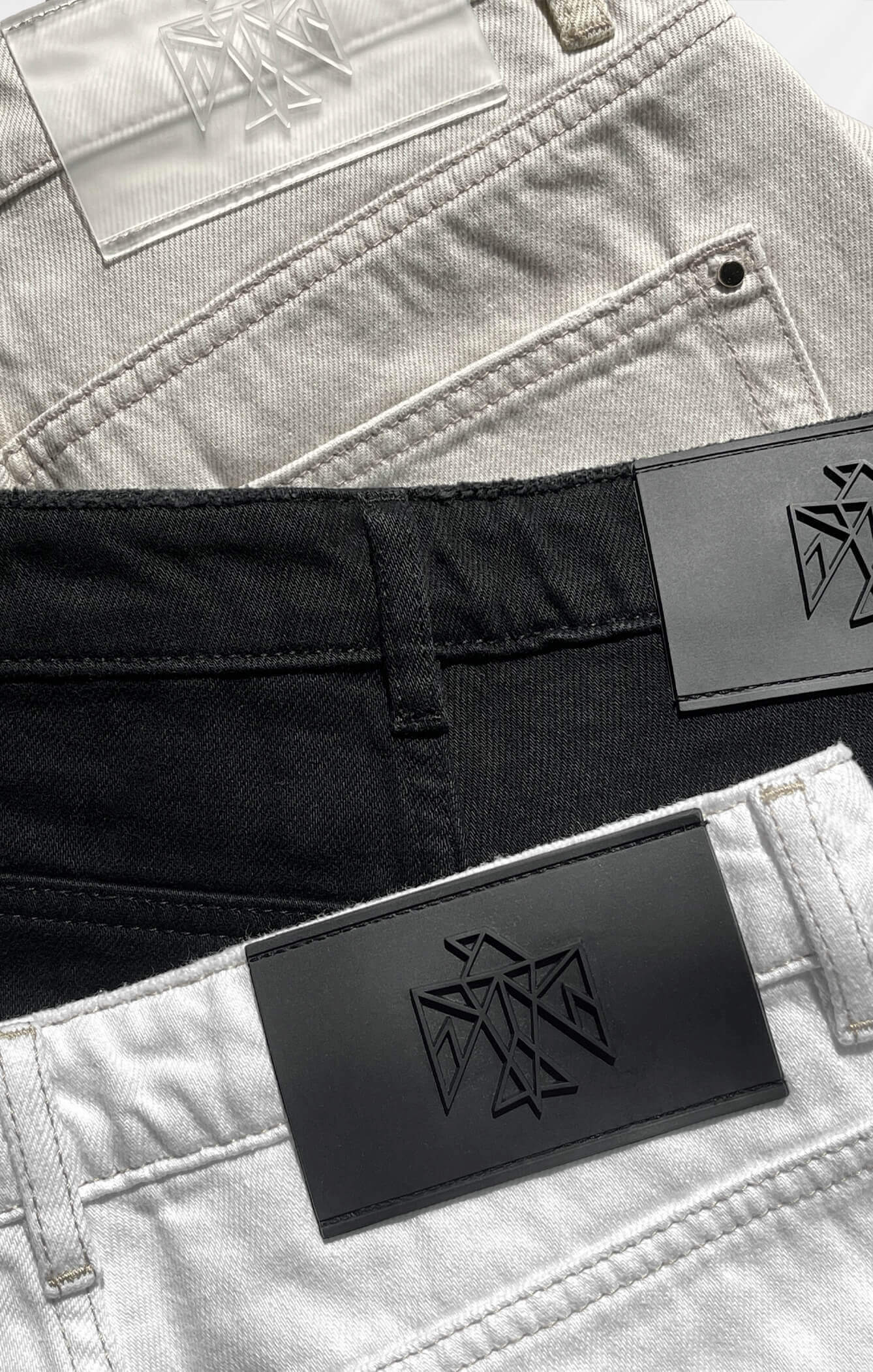THE HIGH RISE DENIM CUT-OFF SHORT - WASHED STONE - Image 9