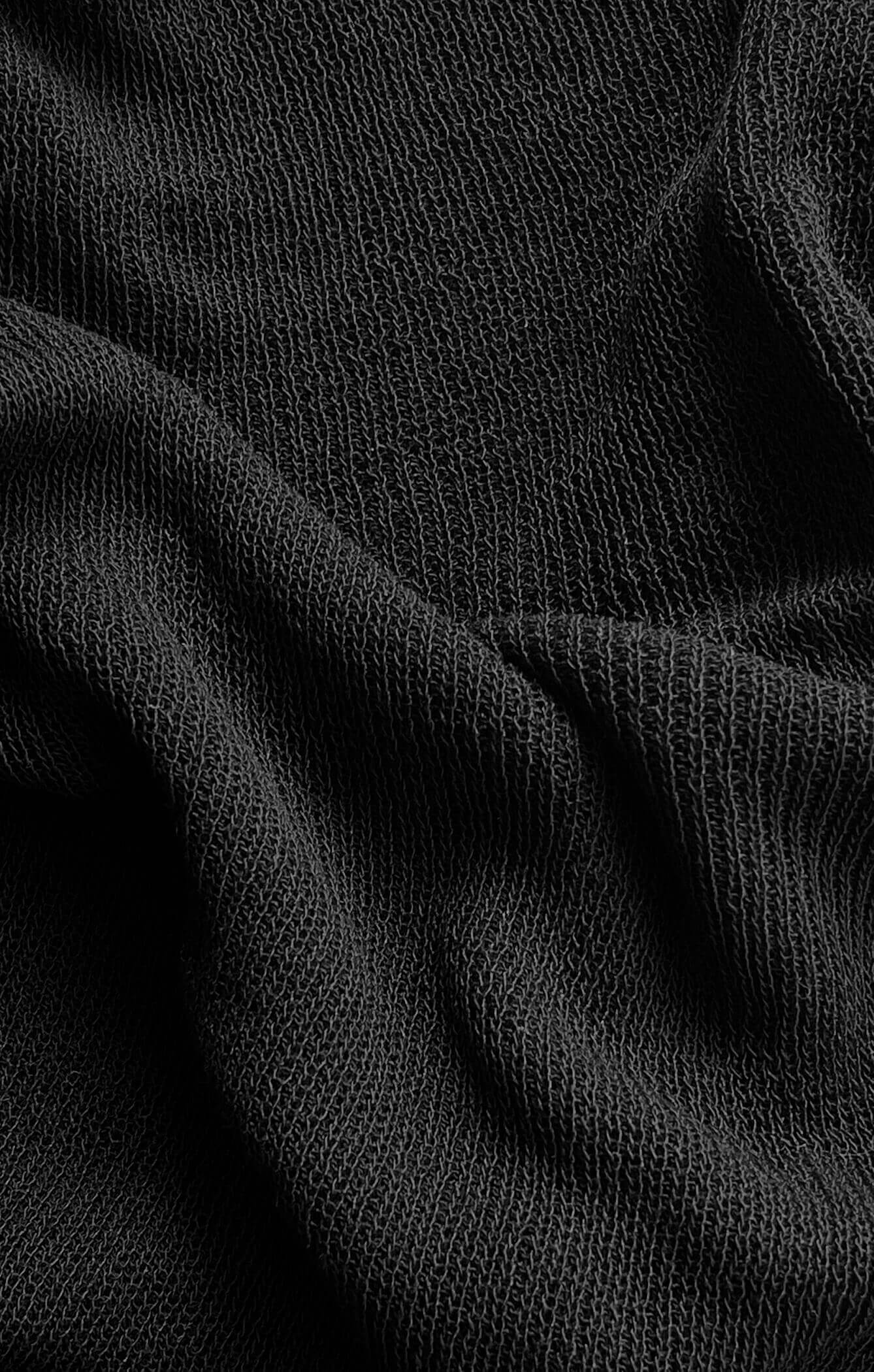THE KNITTED LONG SLEEVE - BLACK - Image 8