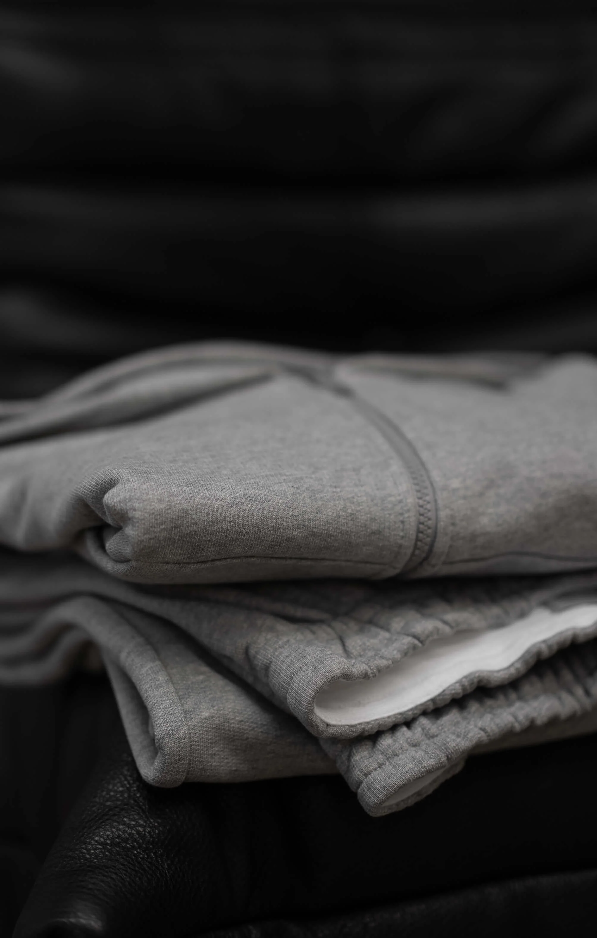 THE SWEAT™ ZIP UP HOODIE - HEATHER GREY - Image 8